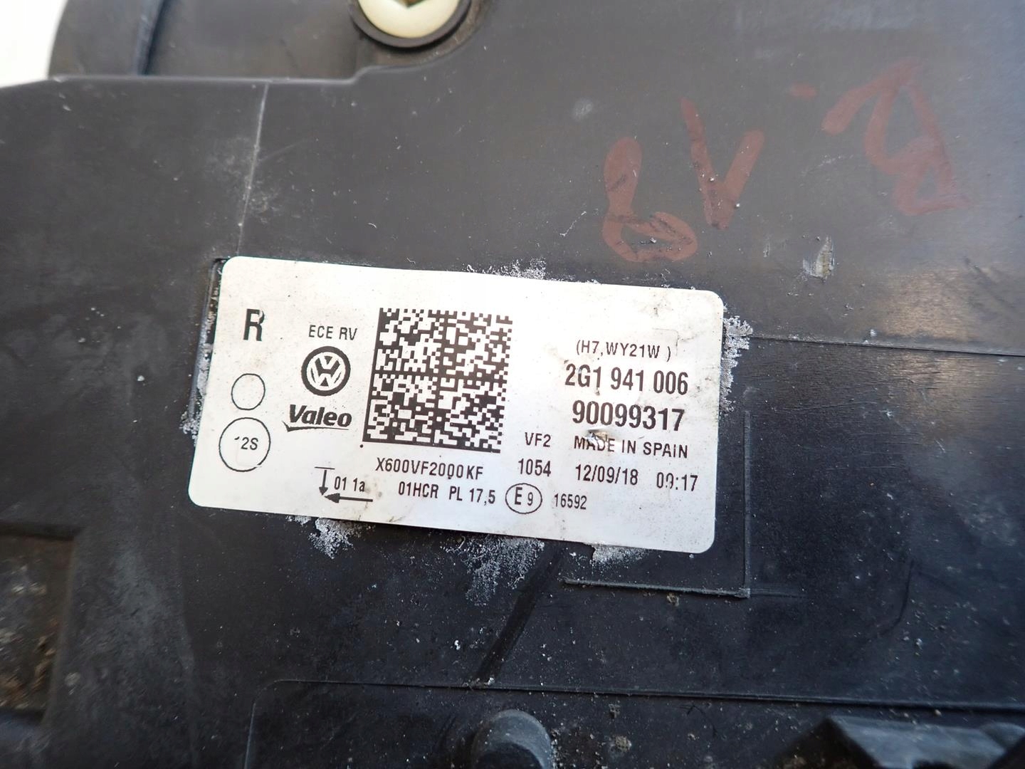 light front front right VW POLO VI 2017- 2G1941006