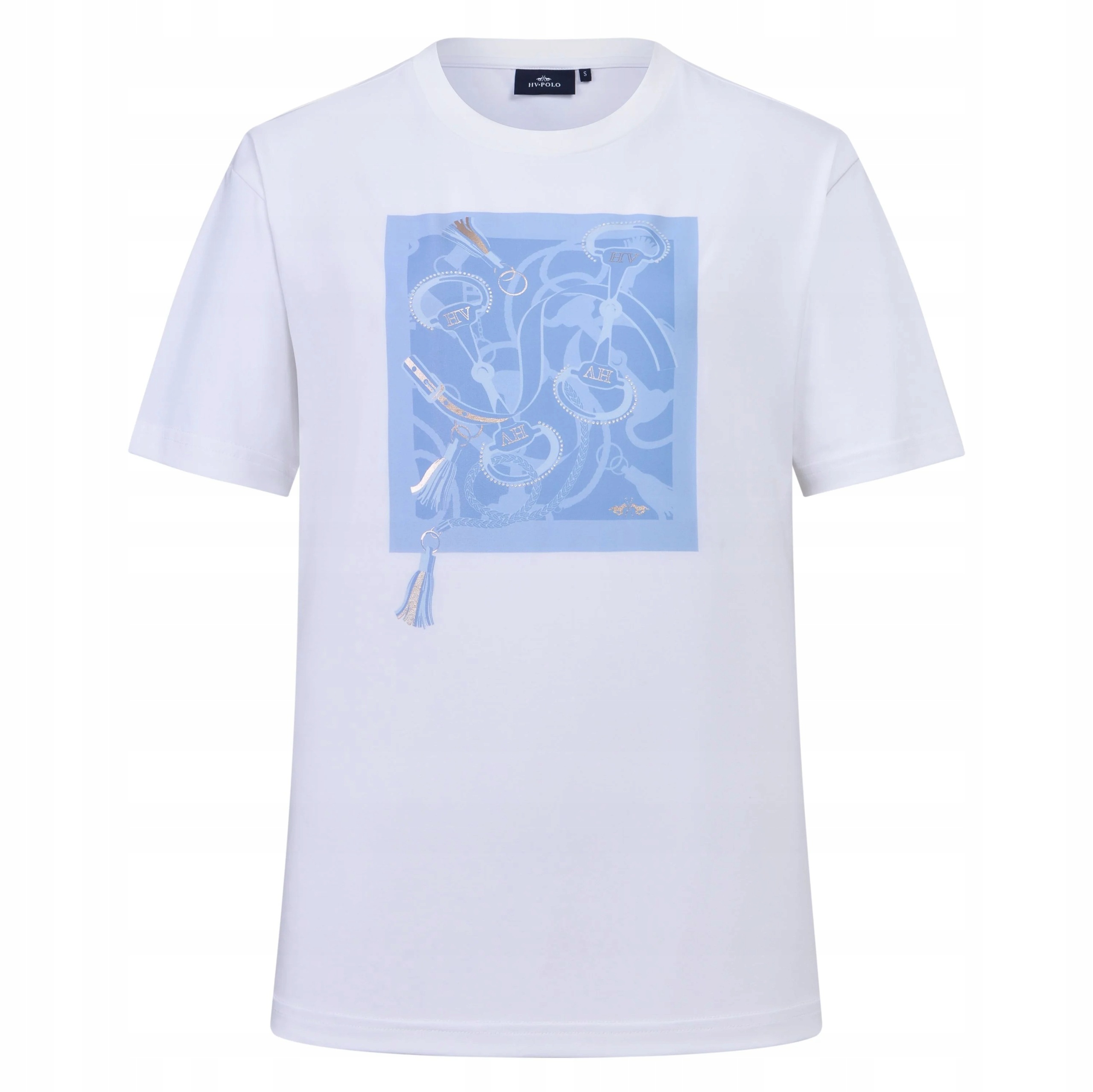Koszulka damska T-shirt Hv Polo HVPJenny z krótkim rękawem biały M