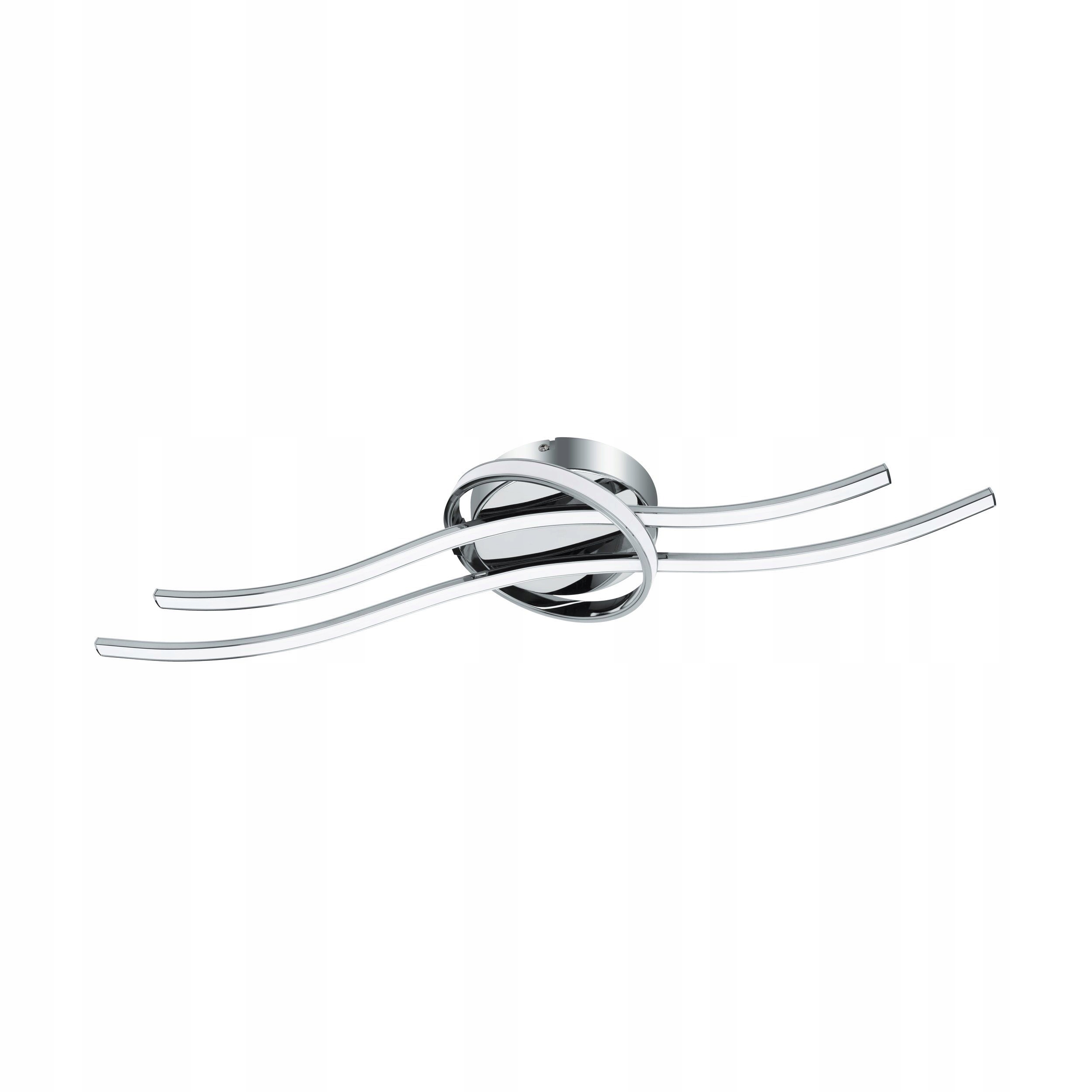 Nástenná stropná lampa 2 zakrivené Led profily moderná 3000K 2800lm