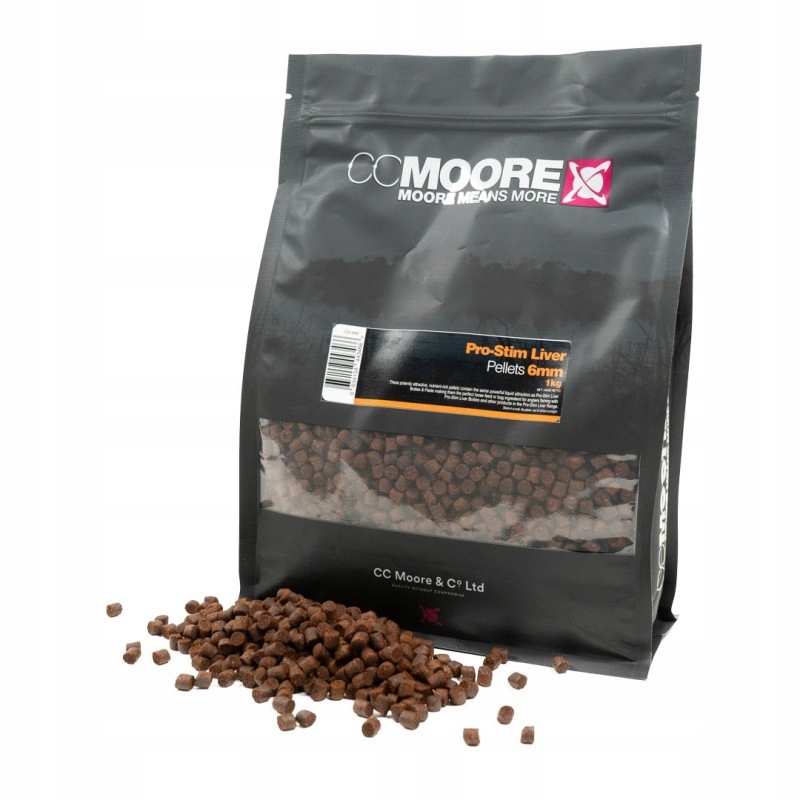 CC Moore Pellet Pro-Stim Liver 6mm 90900