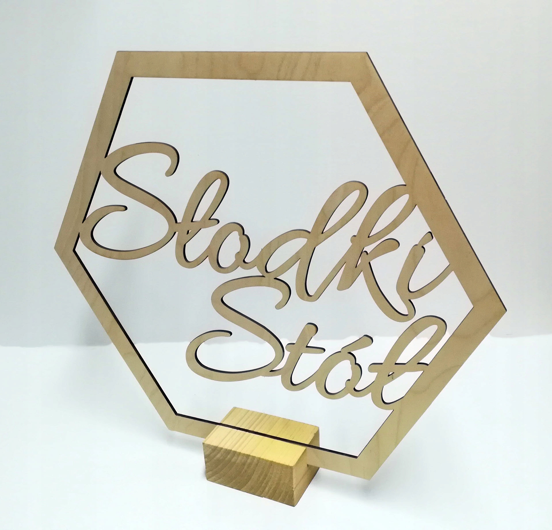 OBRĘCZ SZEŚCIAN DEDYKOWANA PODSTAWKA Wysokość produktu 5 cm