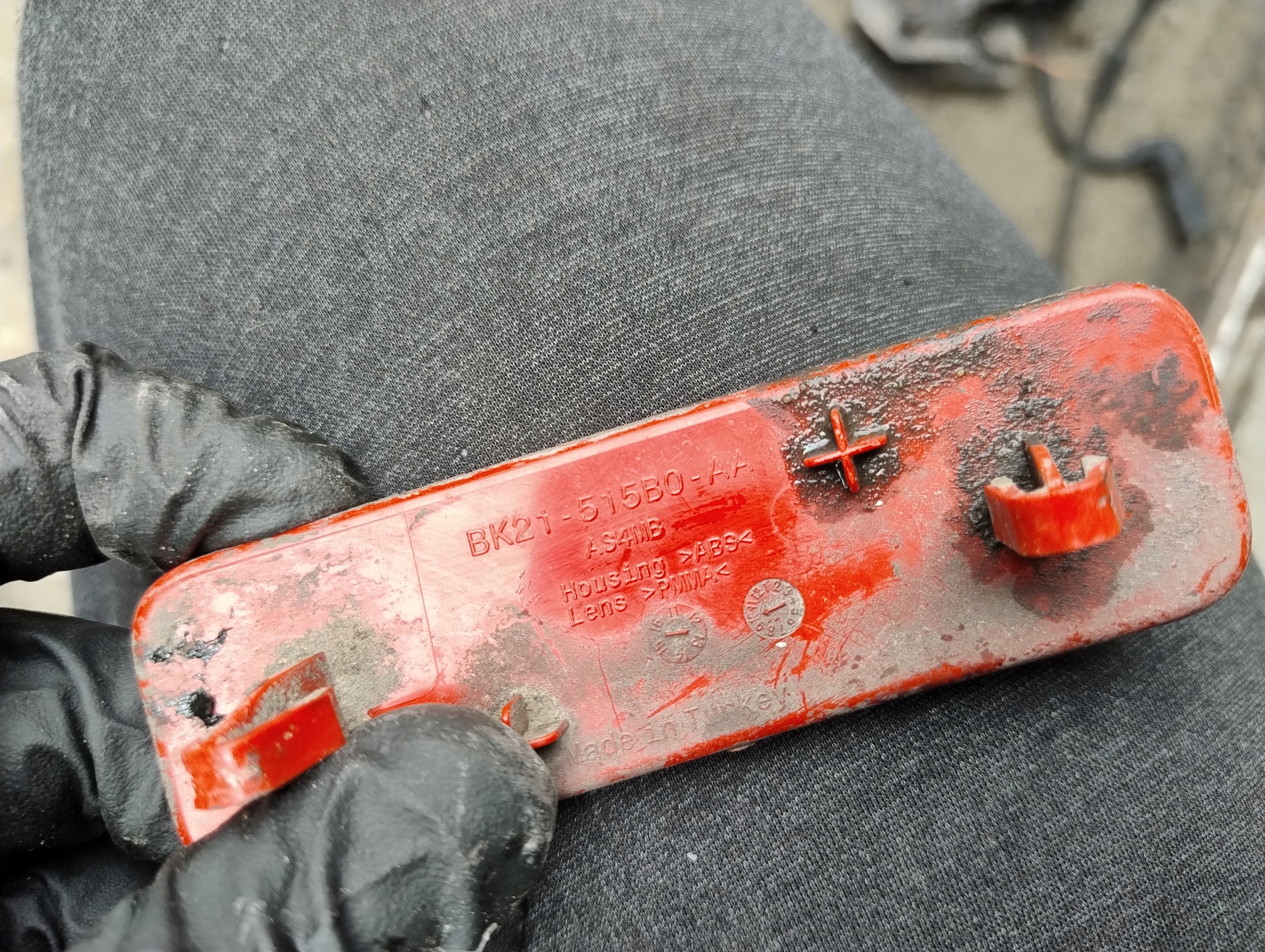 light ODBLASK right rear part FORD TRANSIT 2013- BK21-515B0-AA
