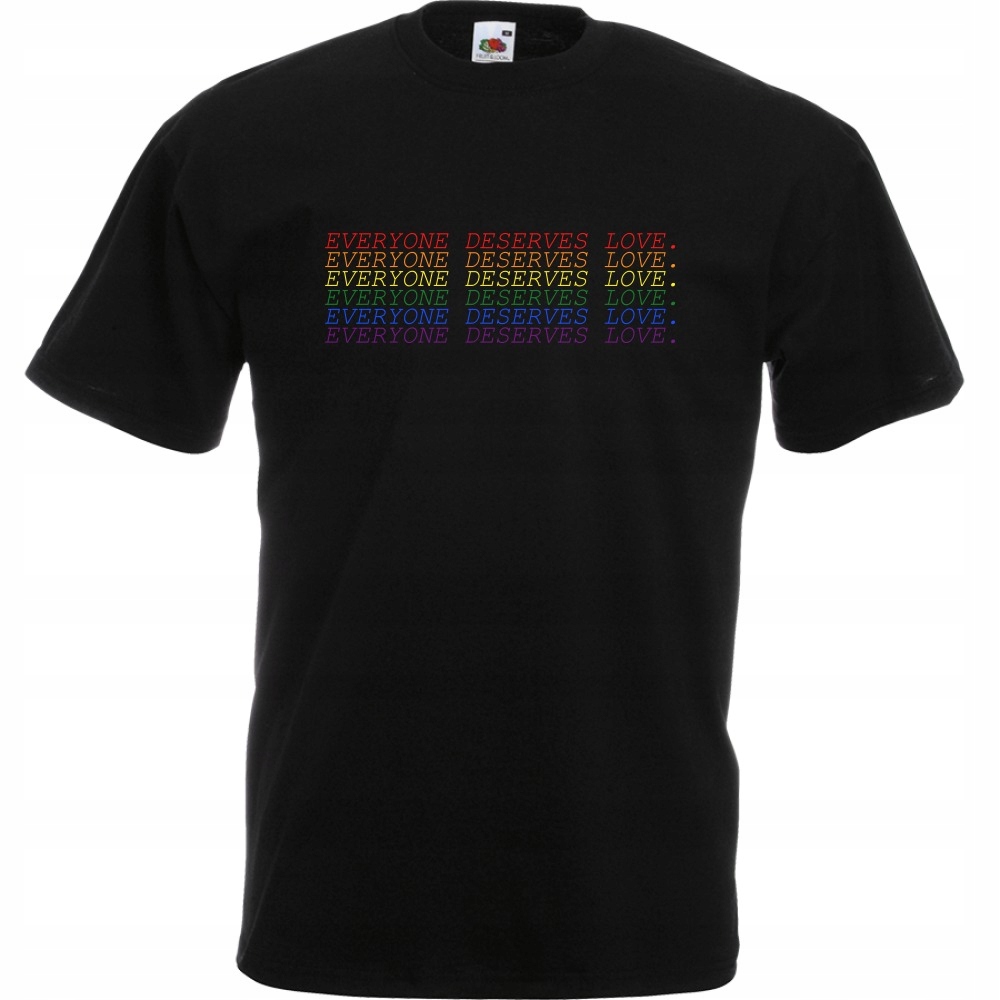 

Koszulka lgbt marsz parada równości L czarna