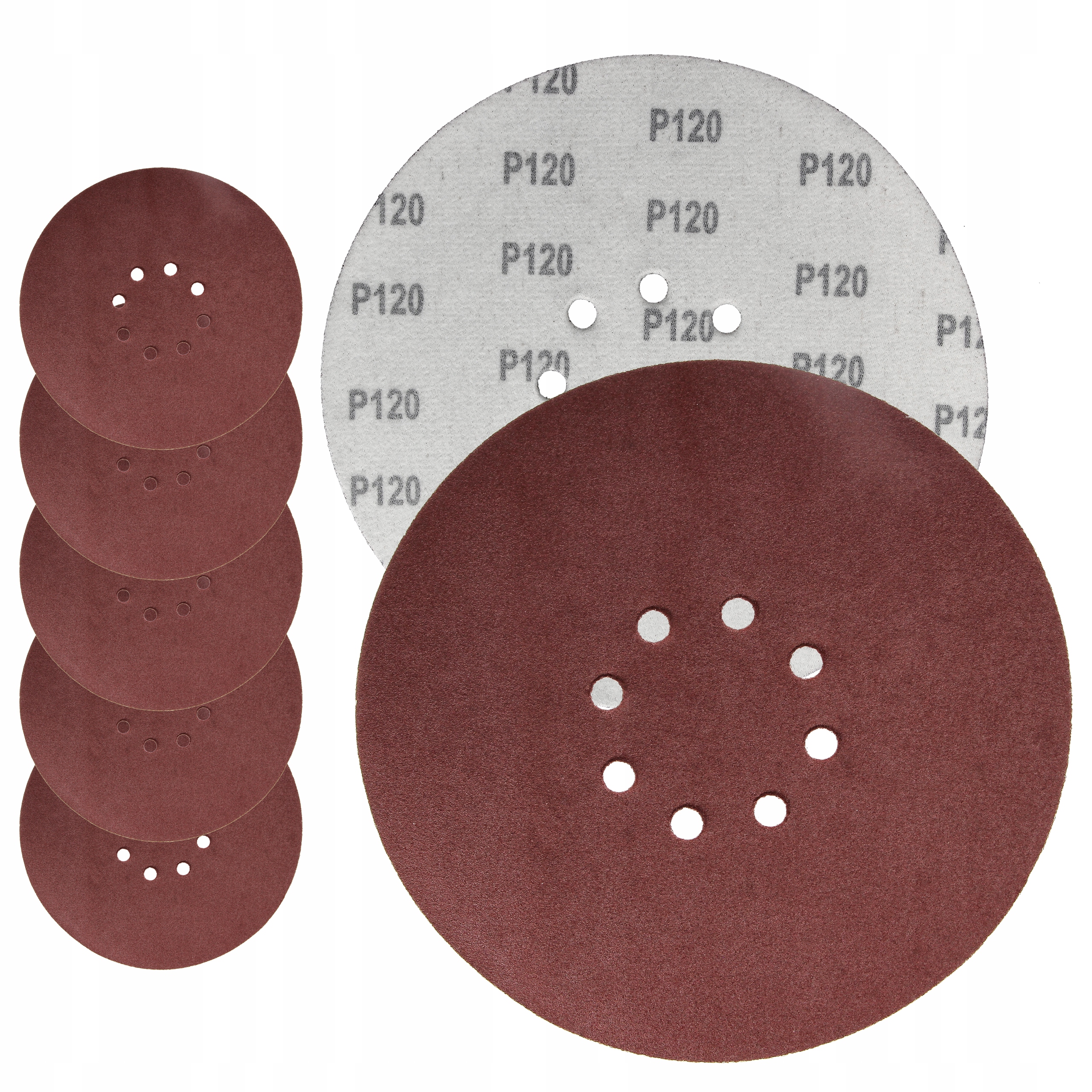 Papier Ścierny Na Rzep 225MM Do Szlifierki Gipsu Żyrafy Krążek GR120