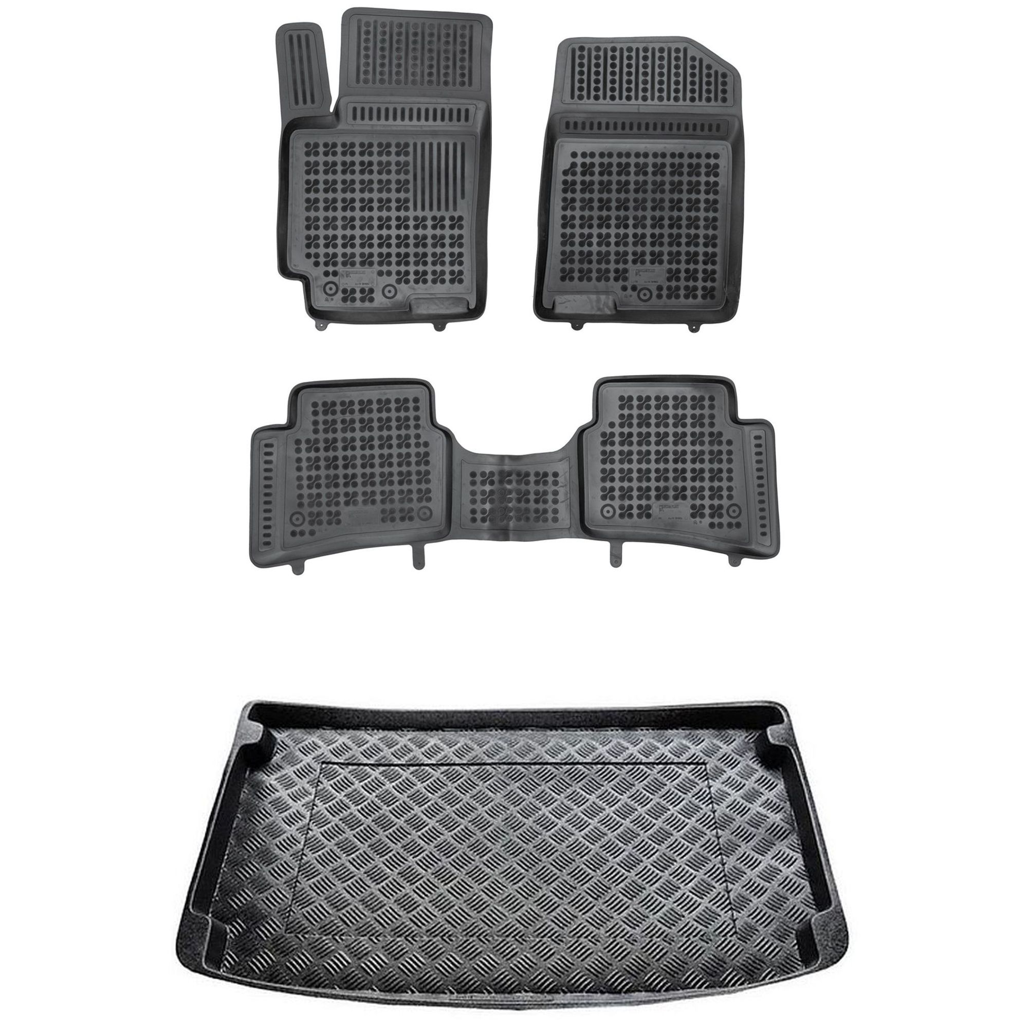 Sada koberců a rohoží Kia Stonic od roku 2017, horní podlaha zavazadlového prostoru