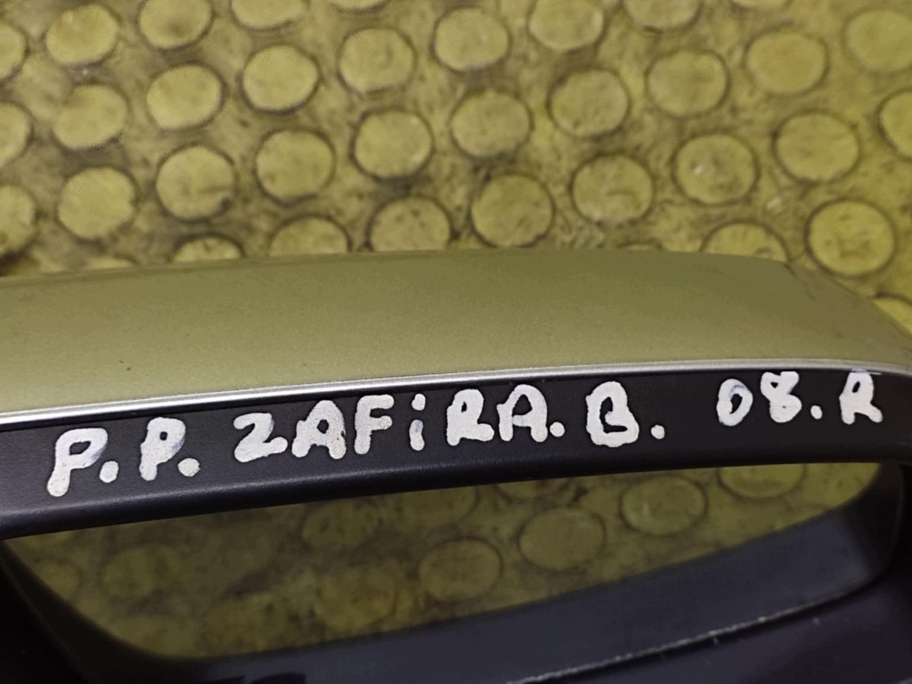 OPEL ZAFIRA B mirror right 5 PIN