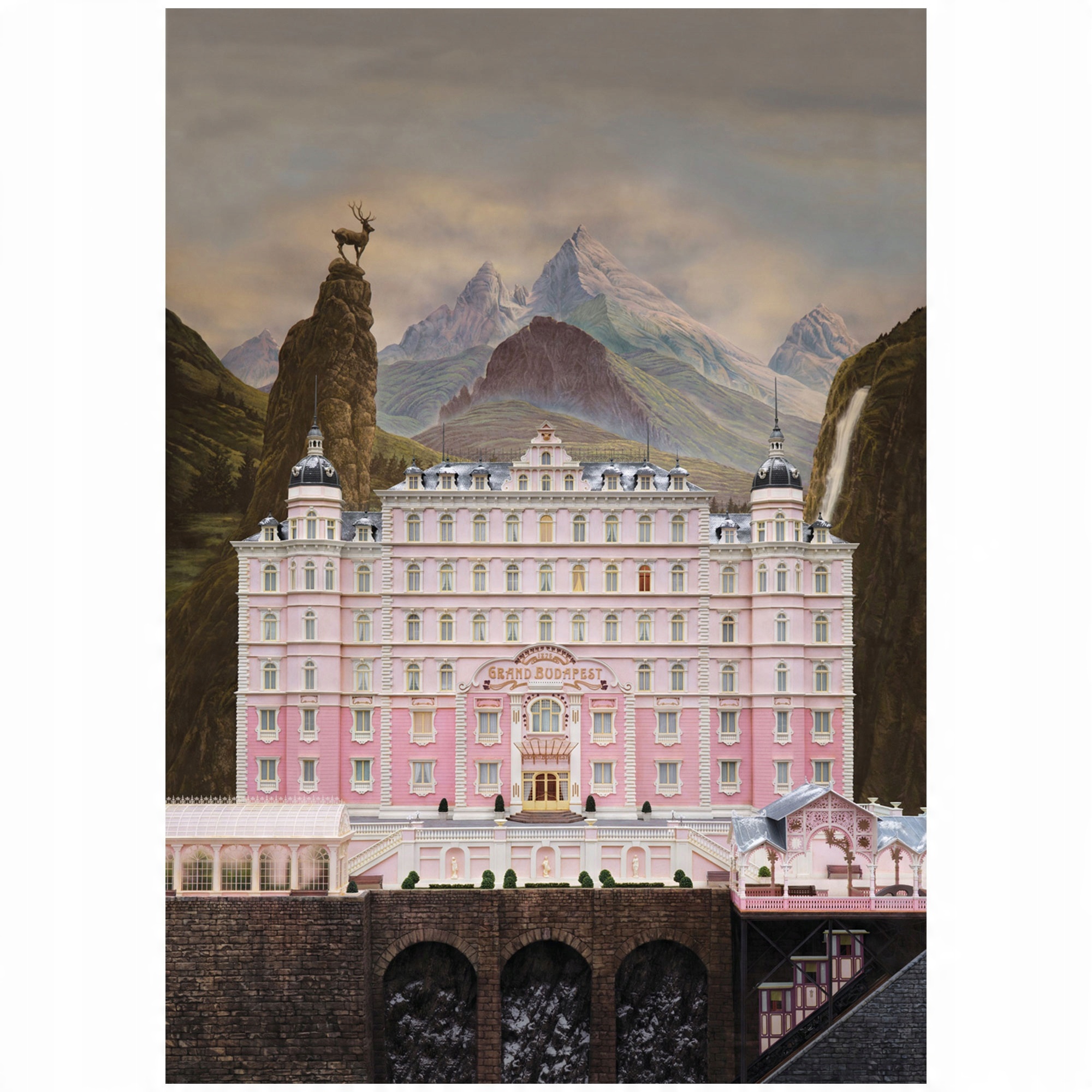 

Plakat The Grand Budapest Hotel Wes Anderson