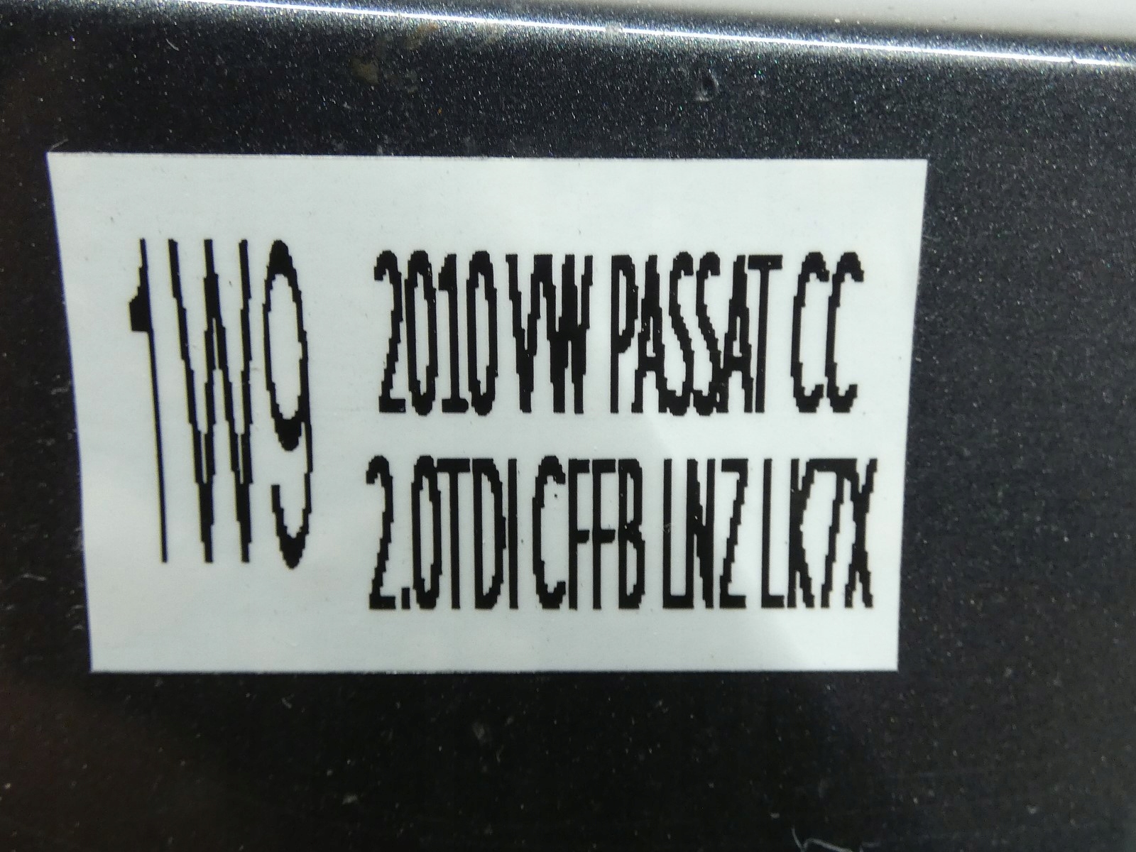 KPL Stoßstange vorne vorne VW PASSAT CC LK7X 4X PDC