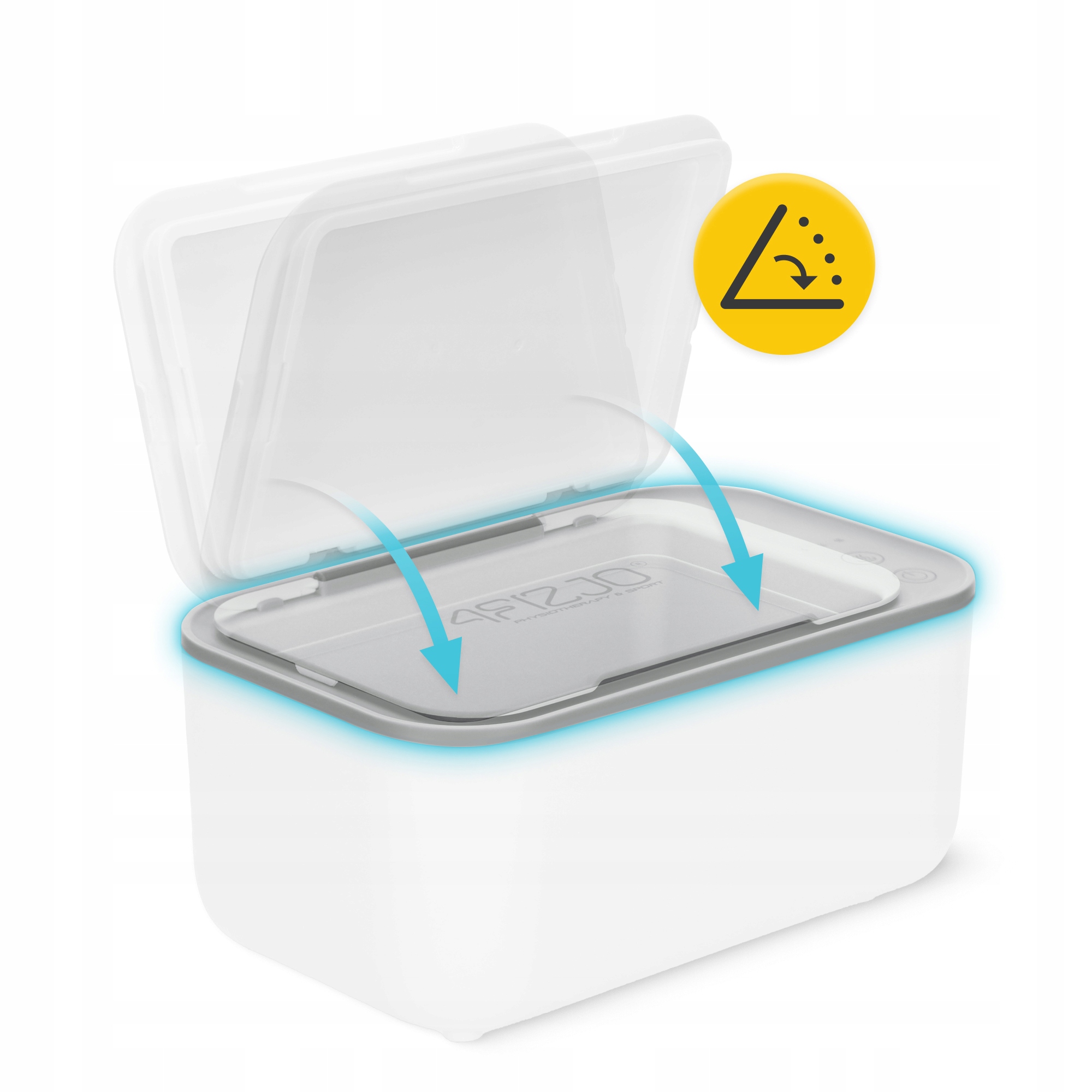 PODGRZEWACZ DO CHUSTECZEK NAWILŻANYCH PRZENOŚNY PUDEŁKO DLA NIEMOWLĄT Marka 4FIZJO