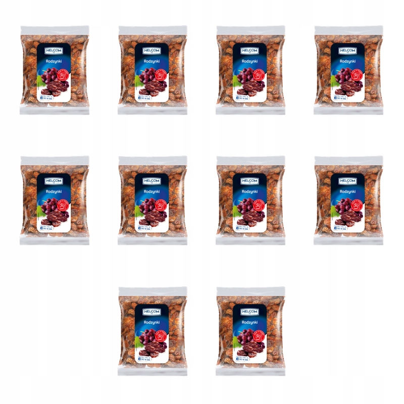 Rozinky Helcom 1 kg X10