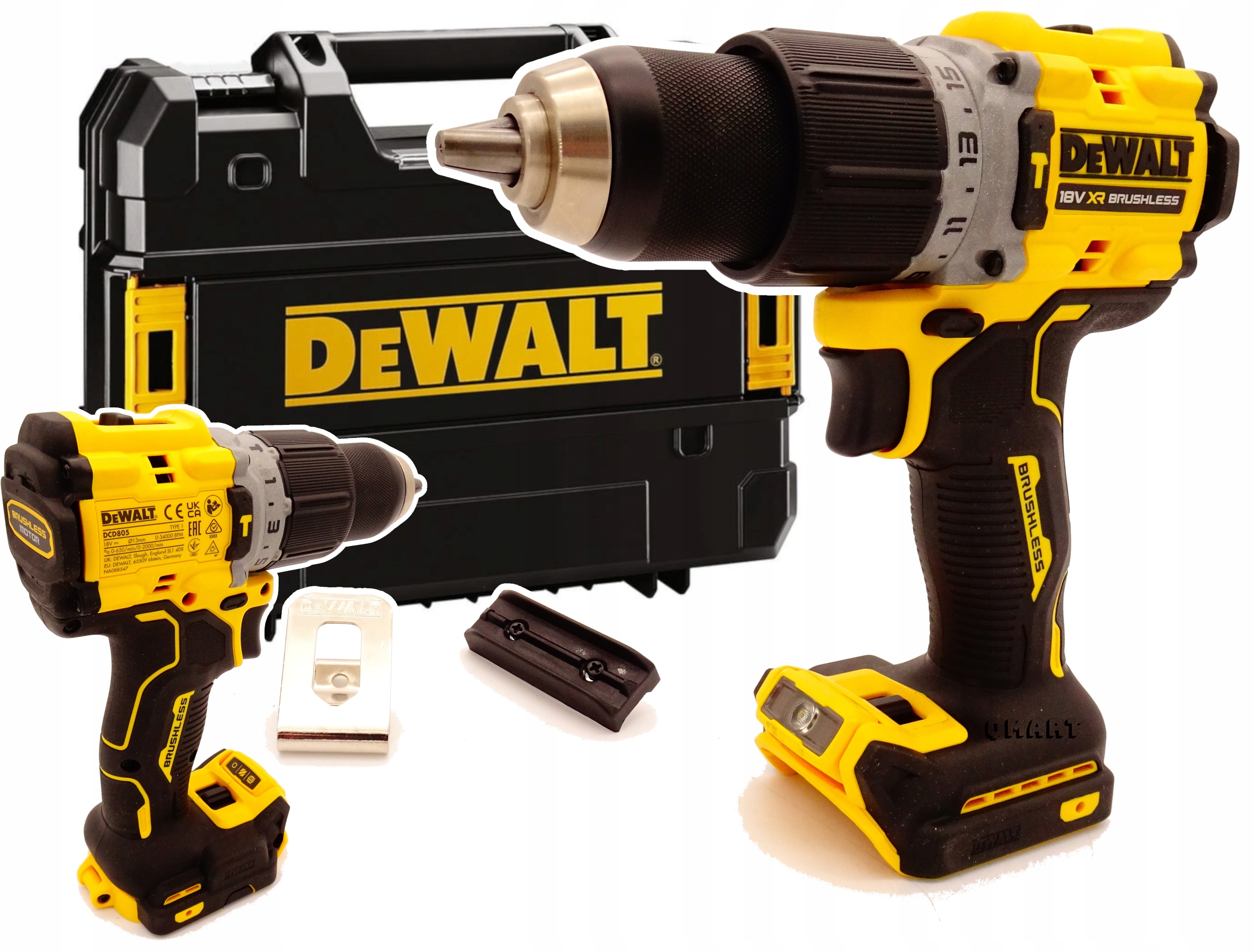 

Dewalt DCD805NT Wkrętarka akumulatorowa 18V