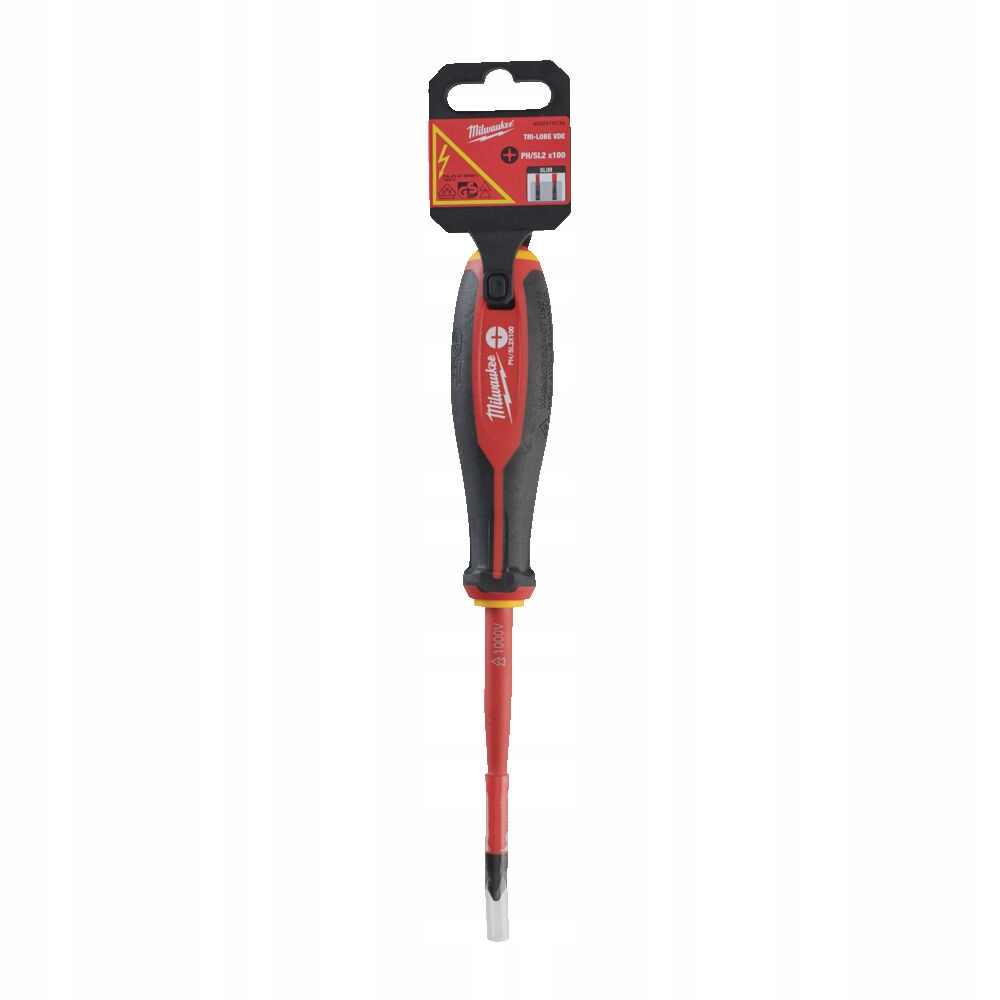

Wkrętak izolowany 1000V Vde PH/SL2 100 Milwaukee