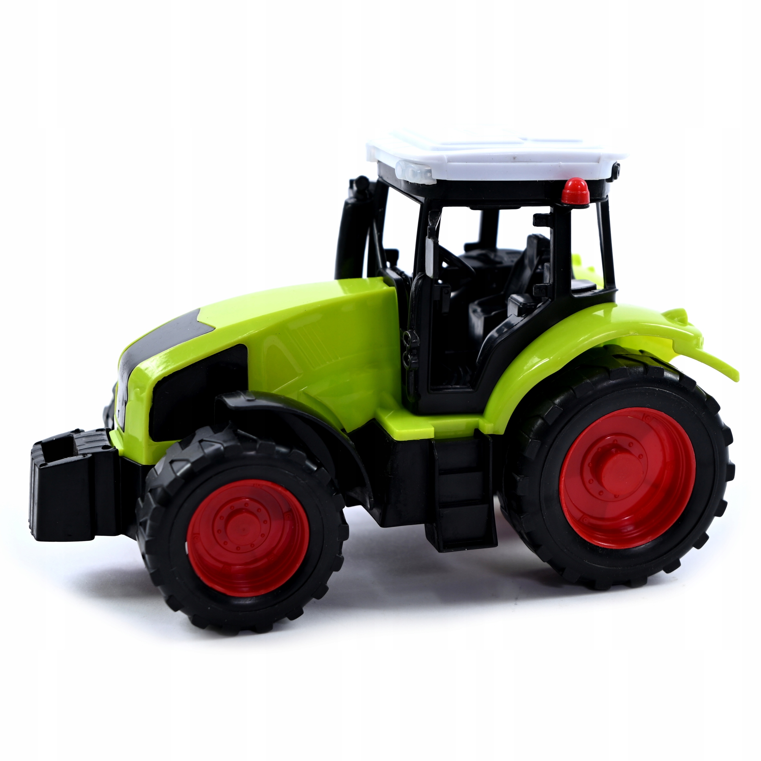 TRAKTOR Z PASZOWOZEM MASZYNA ROLNICZA ZIELONY CIĄGNIK WÓZ PASZOWY Model traktor z paszowozem