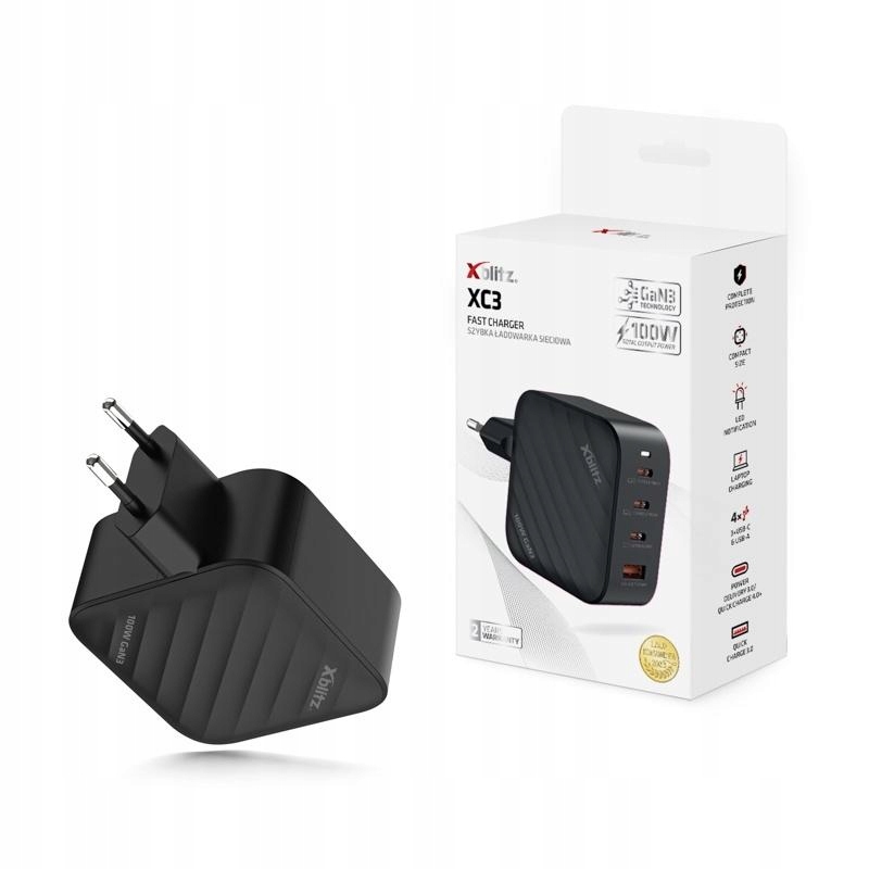 Nabíjačka PD100W GaN3 XC3 Xblitz