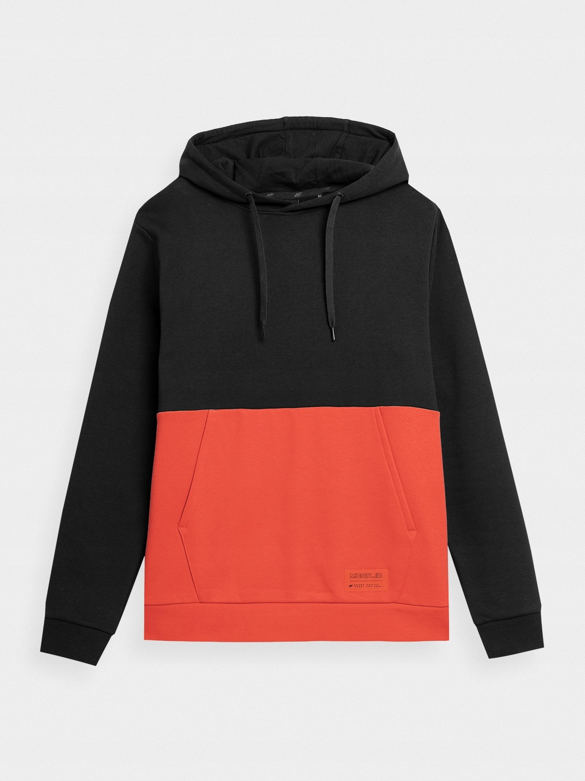 Pánská mikina 4F BLM027 s kapucí, zateplená, velikost M