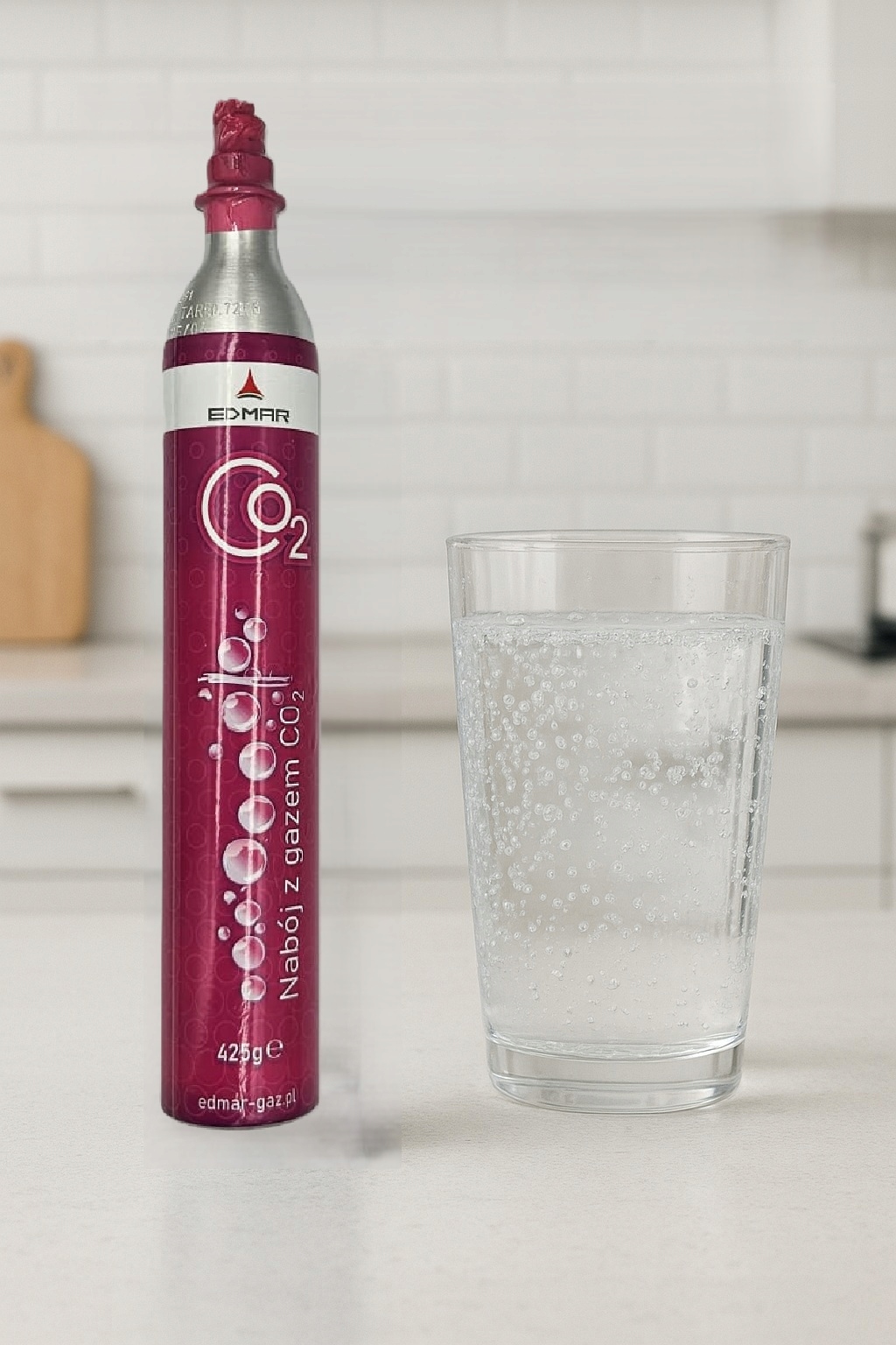 Nabój butla CO2 Soda quick connect saturator sodastream