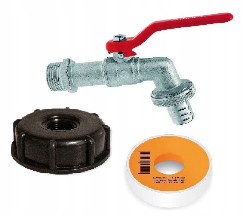 

Zawór Kran 3/4 Czerpalny Zbiornik 1000L Ibc-zestaw