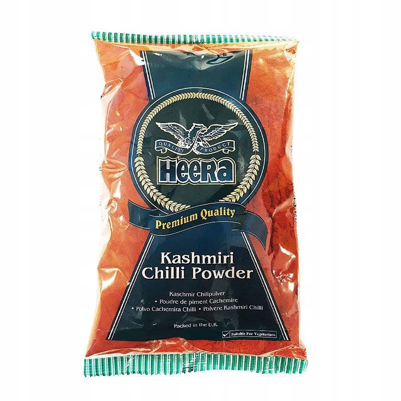 Kashmiri Chilli Mielone 1 kg Papryka Chilli Kaszmirska Powder| Heera