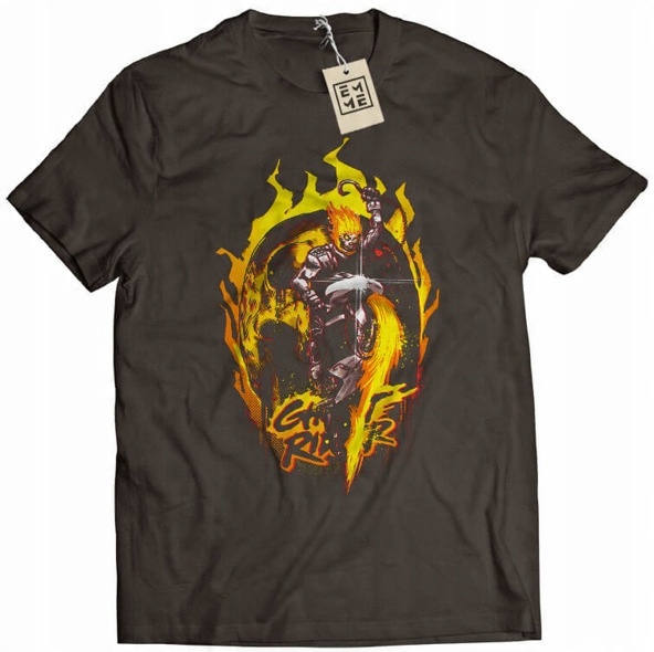 

Koszulka Ghost Rider Marvel brązowa XL