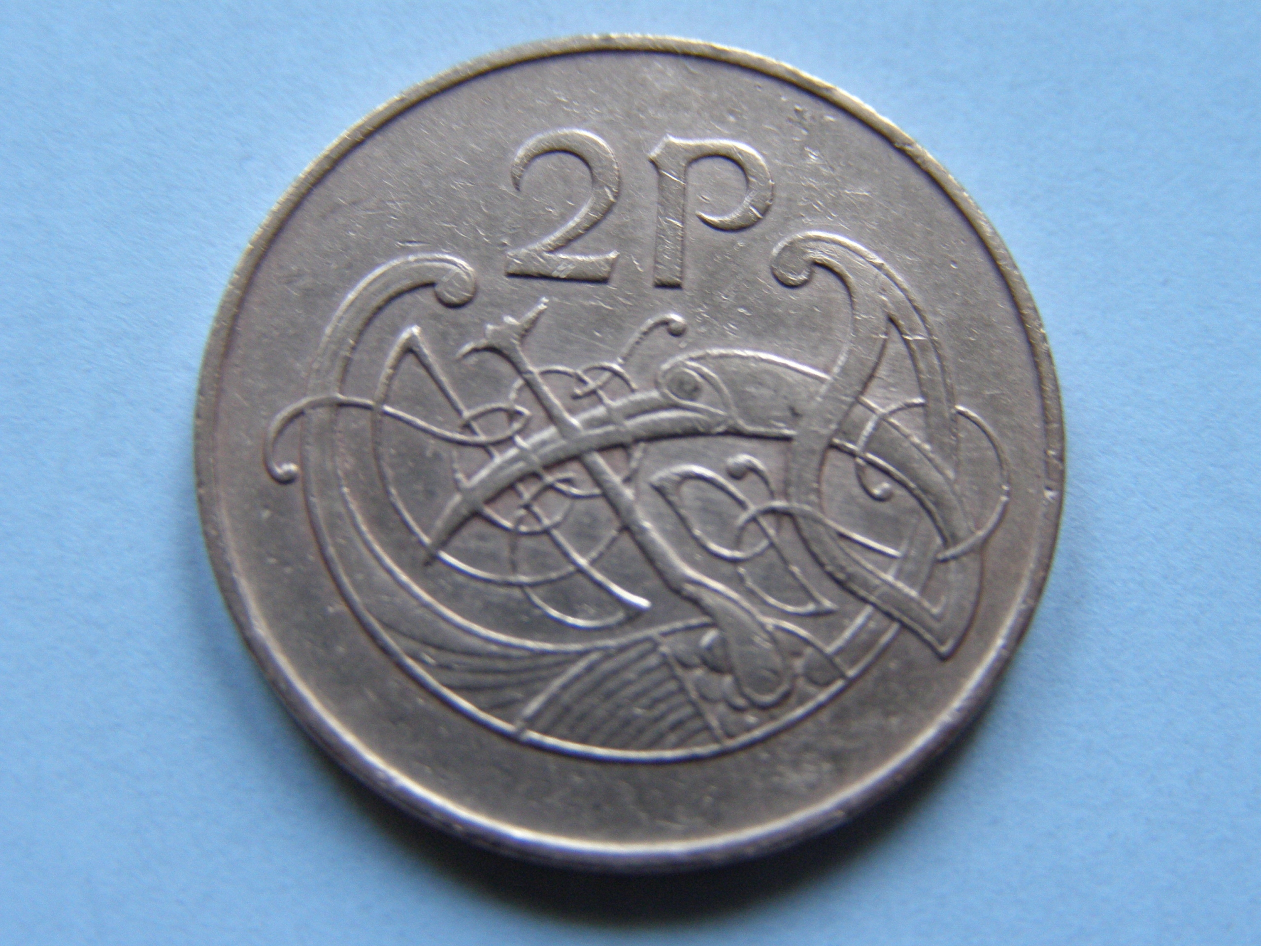 IRLANDIA EIRE 2 PENCE 1971 ROK !!!!!!!!!!!!!! 0293