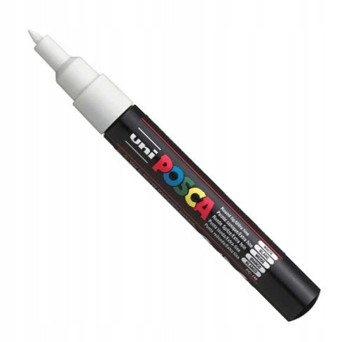 

Marker pisak nietoksyczny Uni Posca PC-1M biały