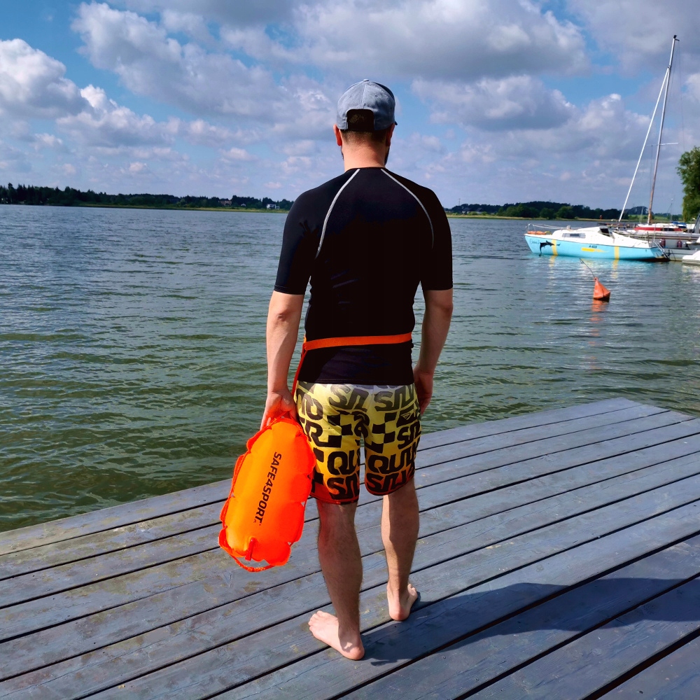 BOJKA ASEKURACYJNA DO PŁYWANIA DMUCHANA BOJA SP Długość 43 cm