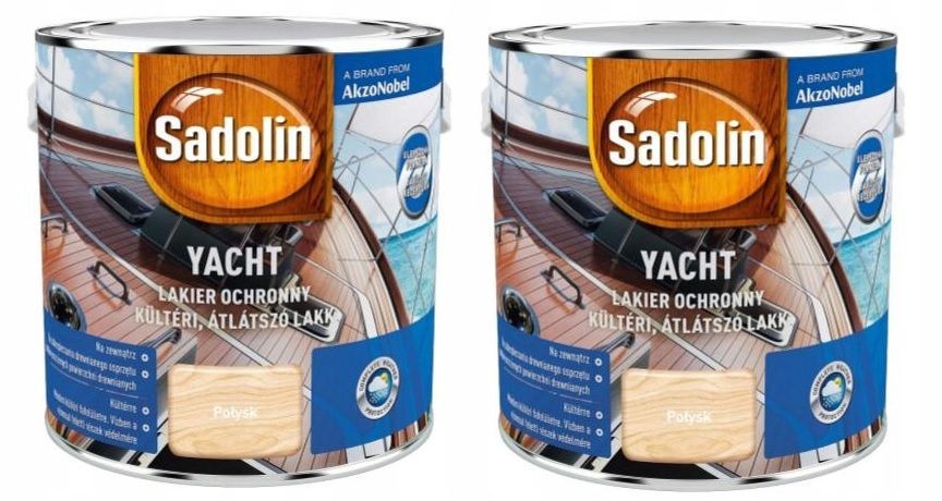 

Sadolin Yacht Lakier Zewnętrzny Połysk 5L Zestaw
