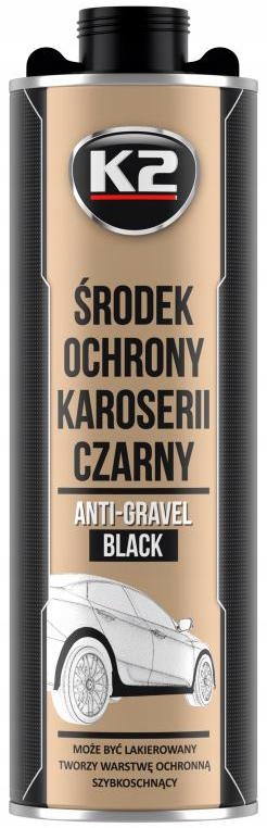 K2 ŚRODEK DO OCHRONY KAROSERII PISTOLET CZARNY 1L