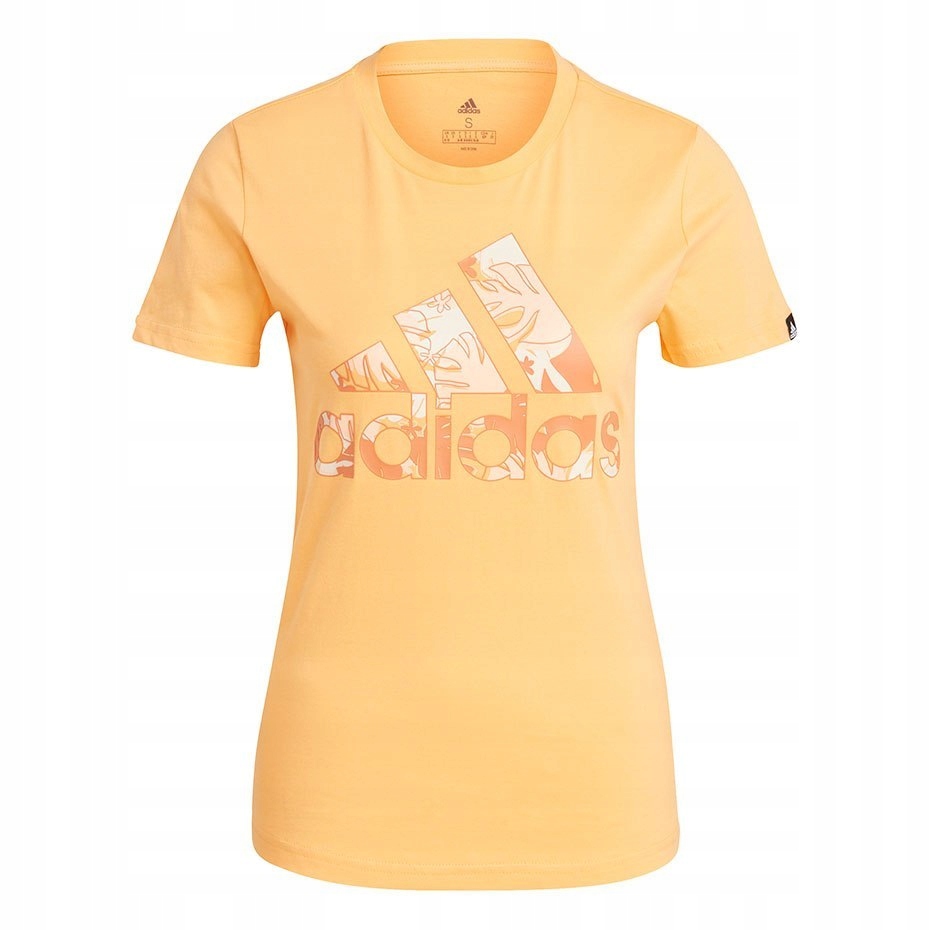 

T-shirt Koszulka damska adidas Tropical zółta L