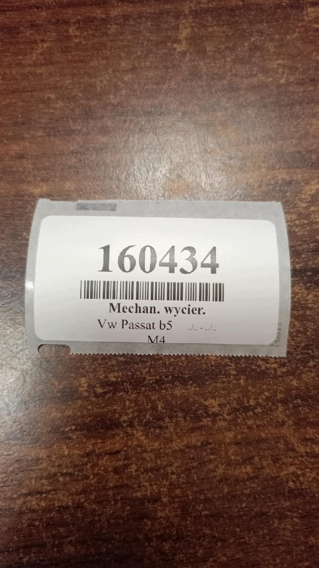 VW PASSAT B5 LIFT wiper mechanism front 3B1955113D
