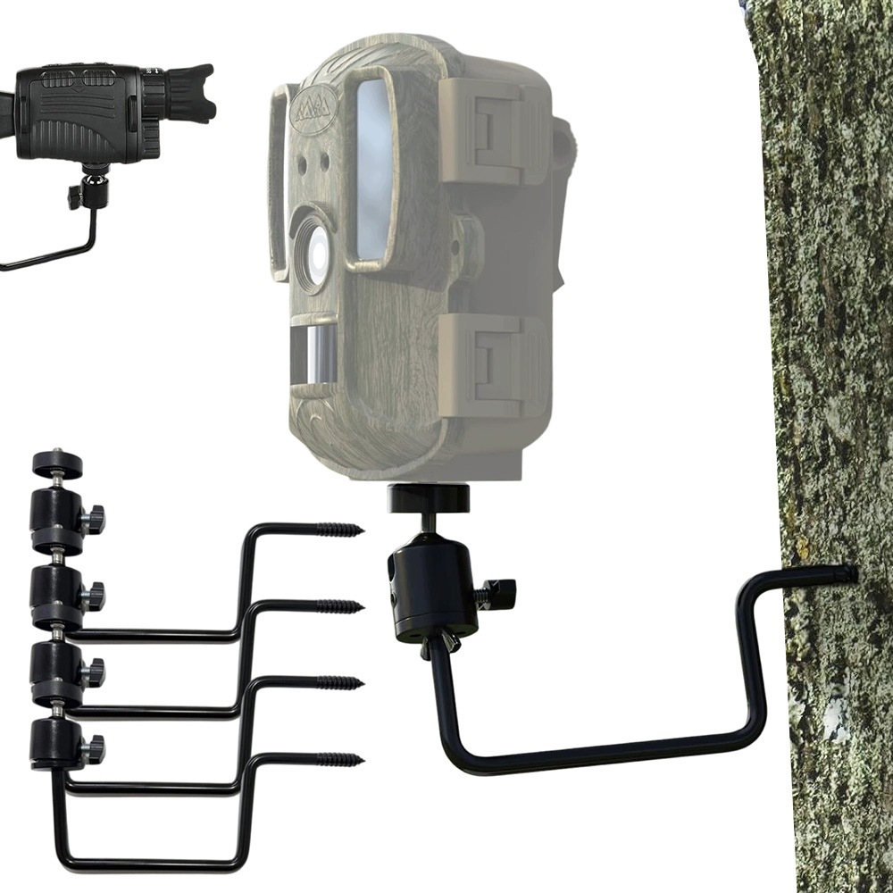 Držák Pro Lesní Kameru, Upevnění Na Strom, Kulová Hlava 360, Závit 1/4''