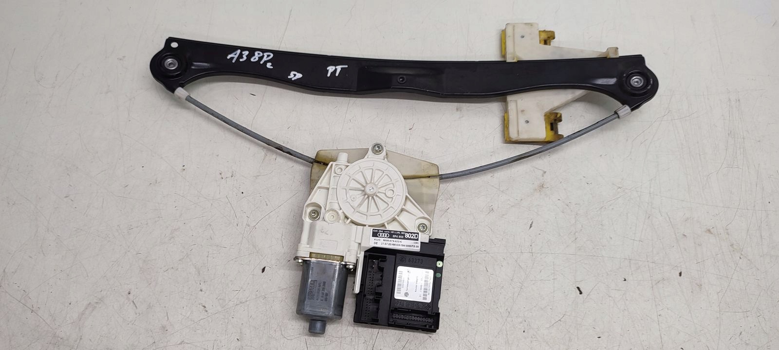window regulator right rear part mechanism Audi A3 8P LIFT