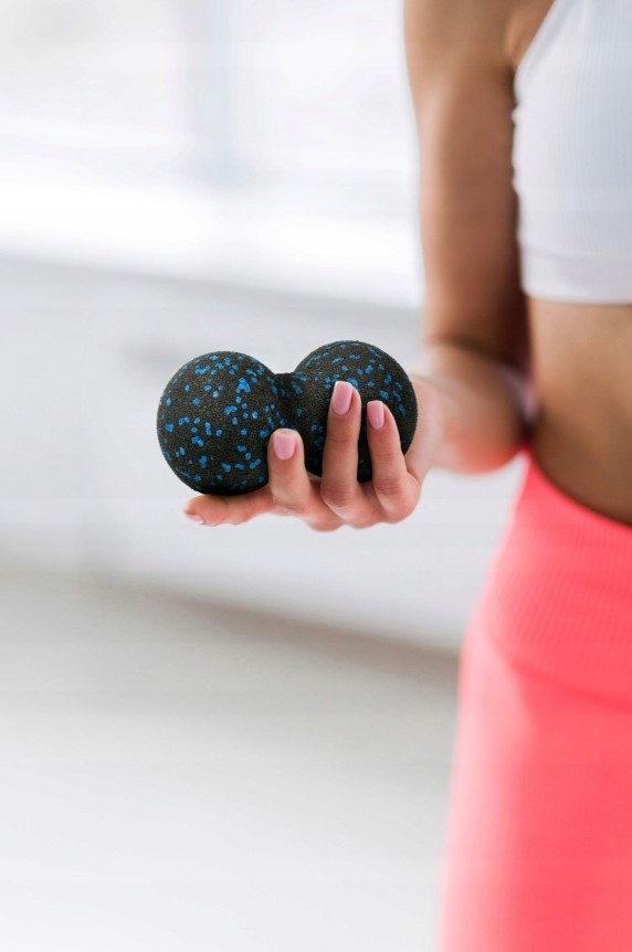 ZESTAW EPP ROLLER WAŁEK DO MASAŻU PIŁKA DUOBALL Twardość twarde