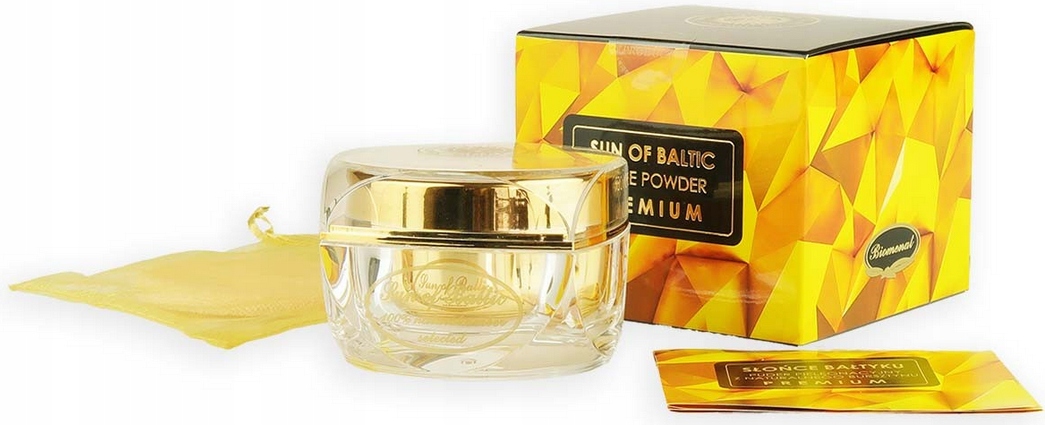 Puder pielęgnacyjny Z Bursztynu Sun of Baltic 20g bursztynowy