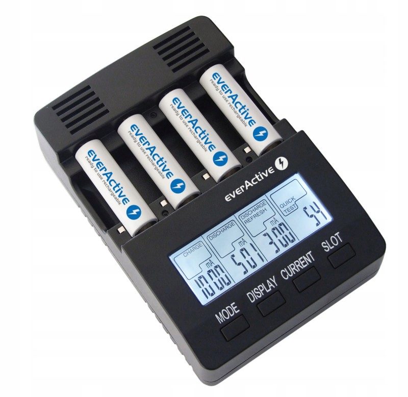 Ładowarka everActive NC-3000 Aa Aaa R14 R20 *)