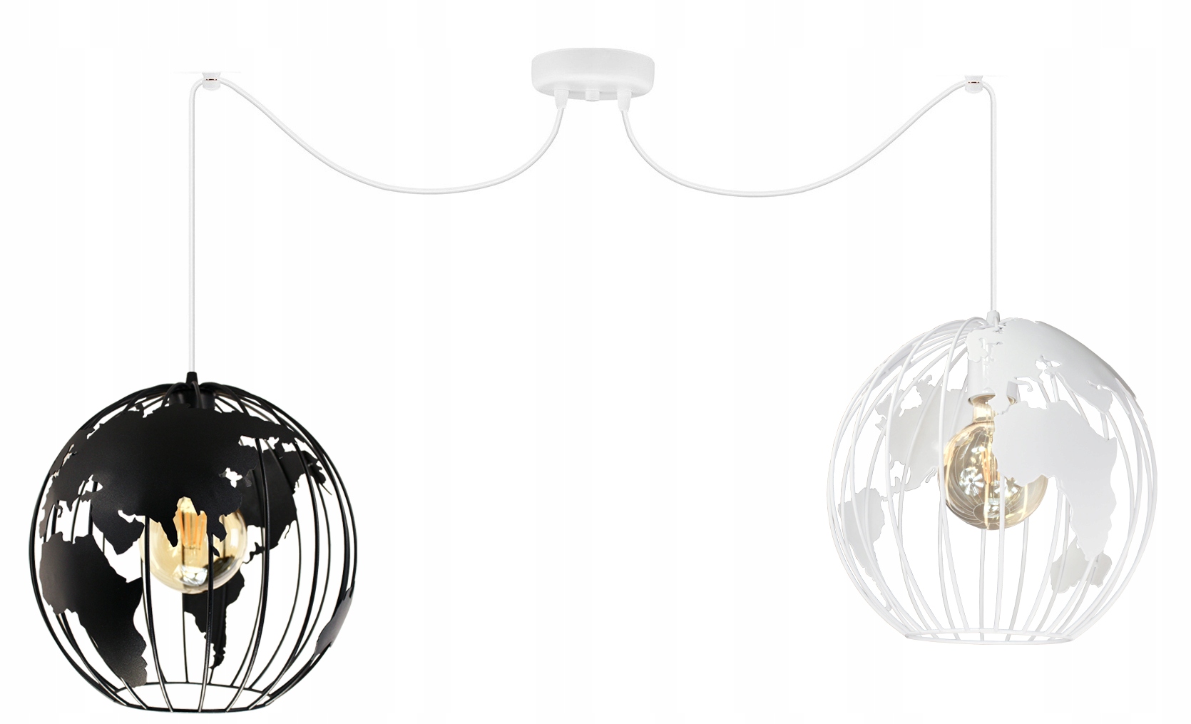 Závěsná stropní lampa Globus lustr stropní svítidlo loft stropní lampa do obývacího pokoje