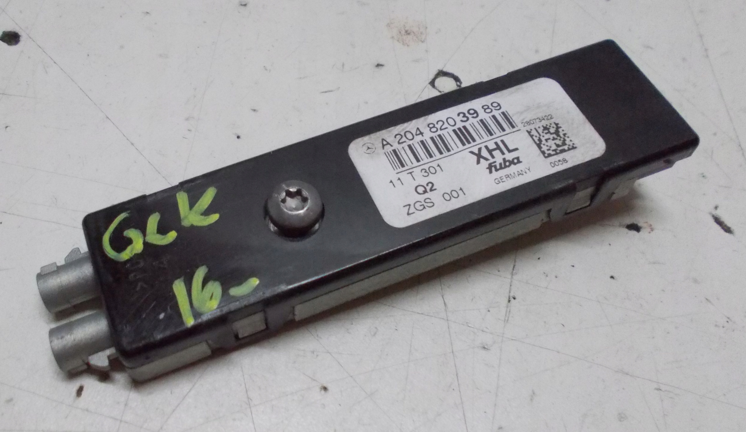 MERCEDES GLK W204 amplifier ANTENY A2048202389