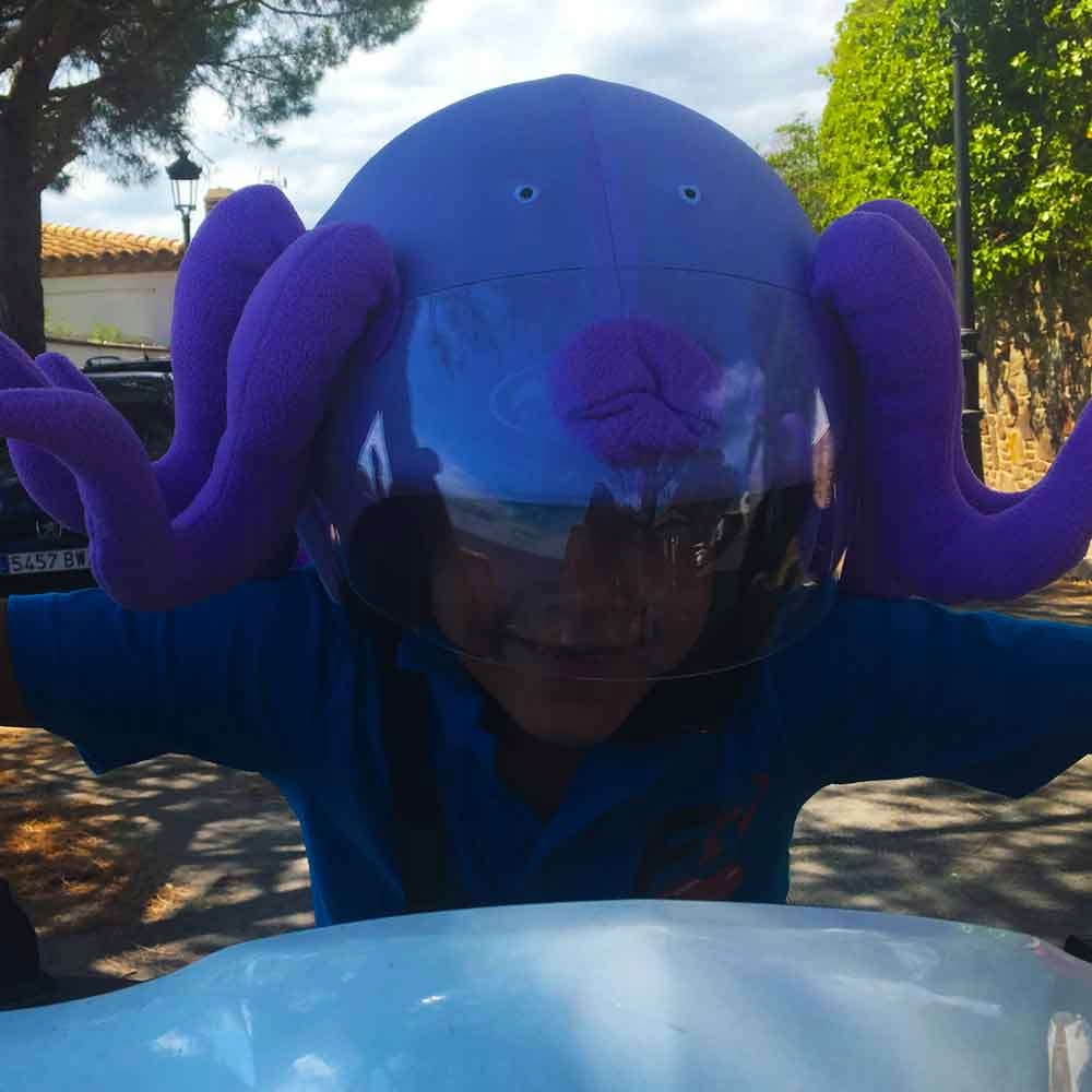 Nakładka na kask COOLCASC Animals Octopus Marka Uvex