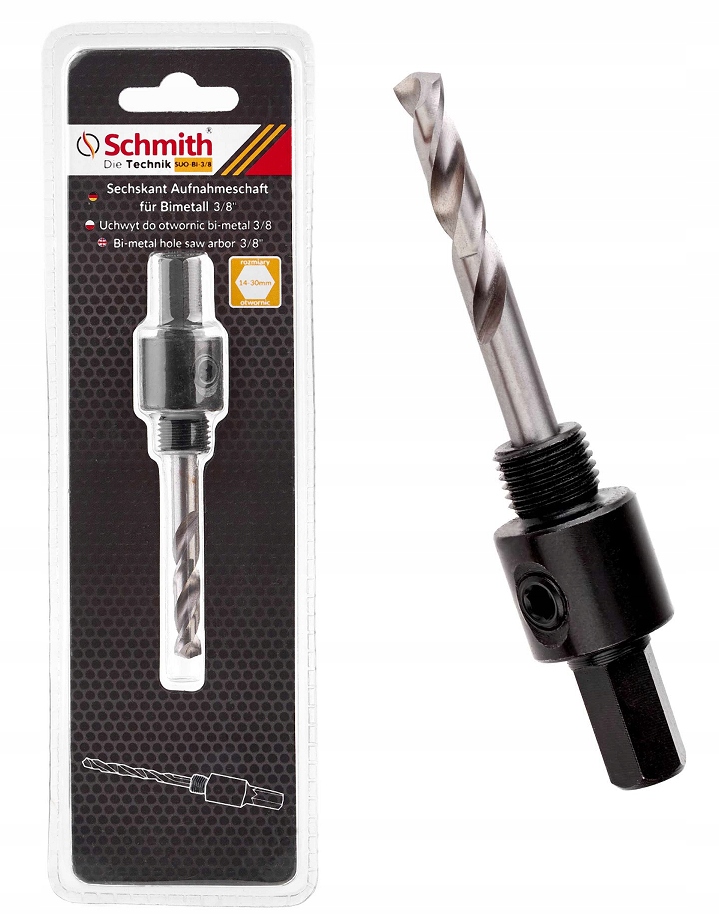 

Uchwyt Do Otwornic Bi-metalowych 3/8" Schmith