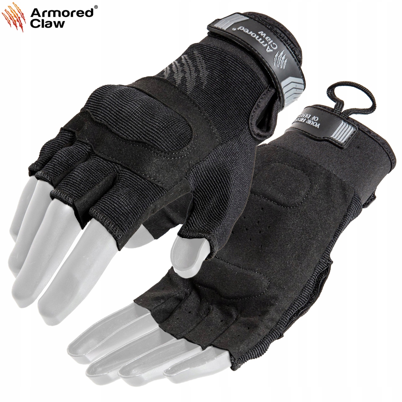 RĘKAWICE TAKTYCZNE BEZ PALCÓW SHIELD FLEX CUT S Marka inna