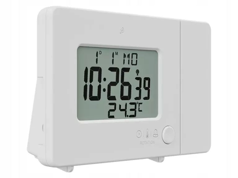 

Cyfrowy Budzik Projekcyjny LCD Termometr Auriol