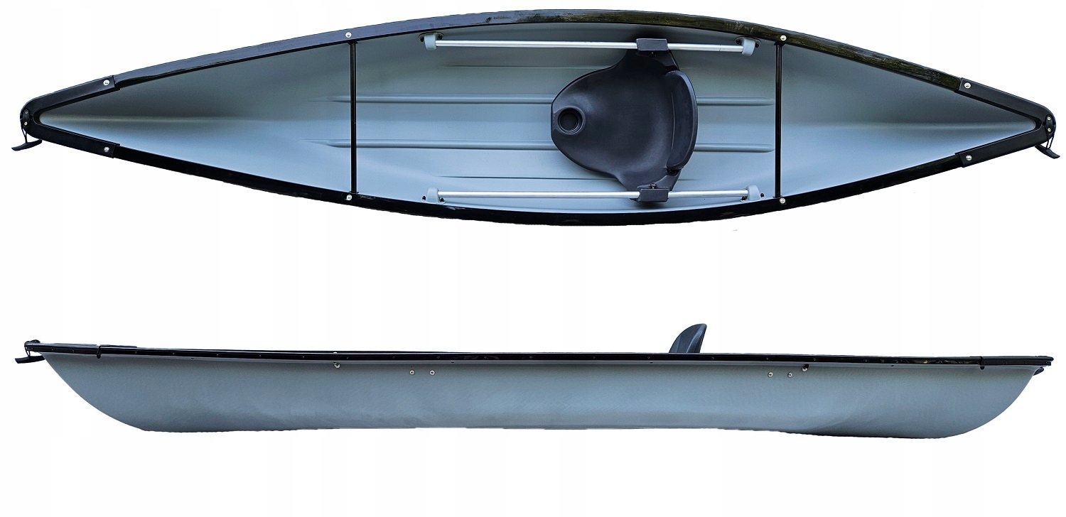 Jednoosobowa Kanadyjka Kanu Single Pe Scorpio Canoe Łódka Wędkarska