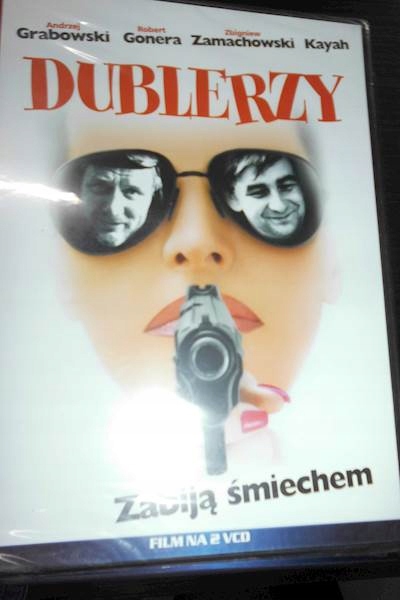 Film Dublerzy płyta VCD