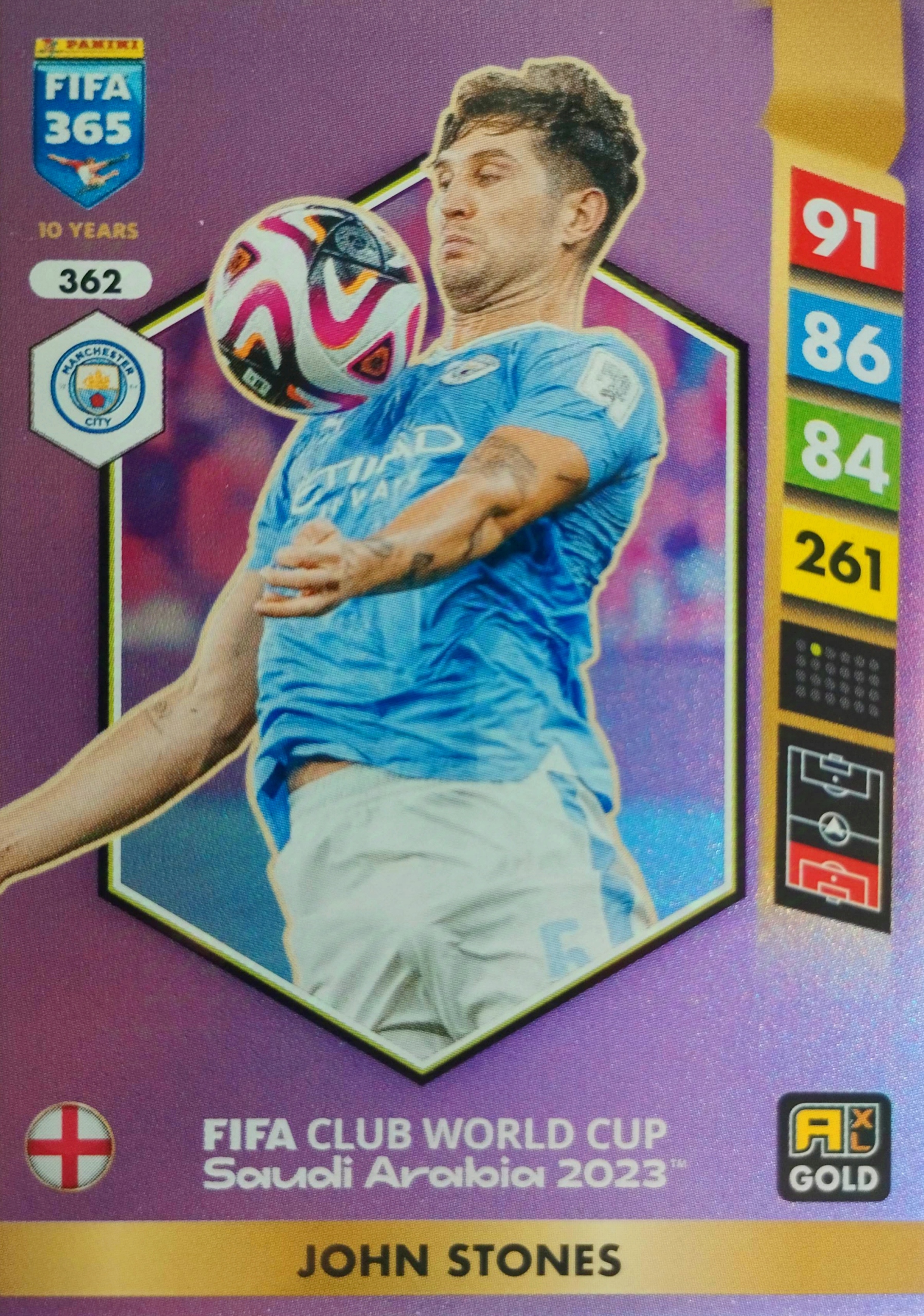 Fifa 365 2025 Gold Fifa Club World Cup 2023 362 Stones Manchester City