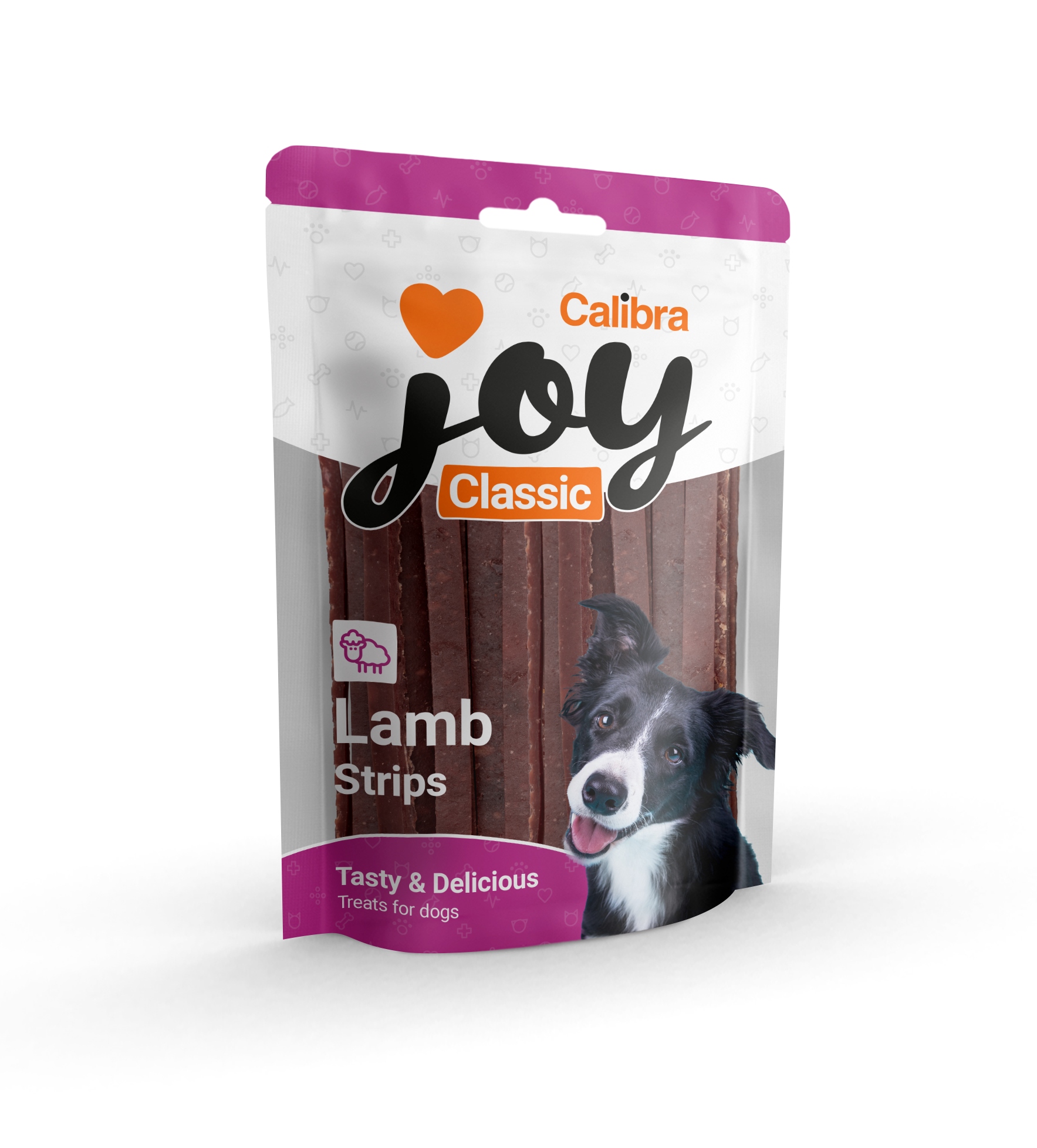 Calibra Dog Joy Classic Lamb Strips 500g Pamlsky pro psy s jehněčím masem