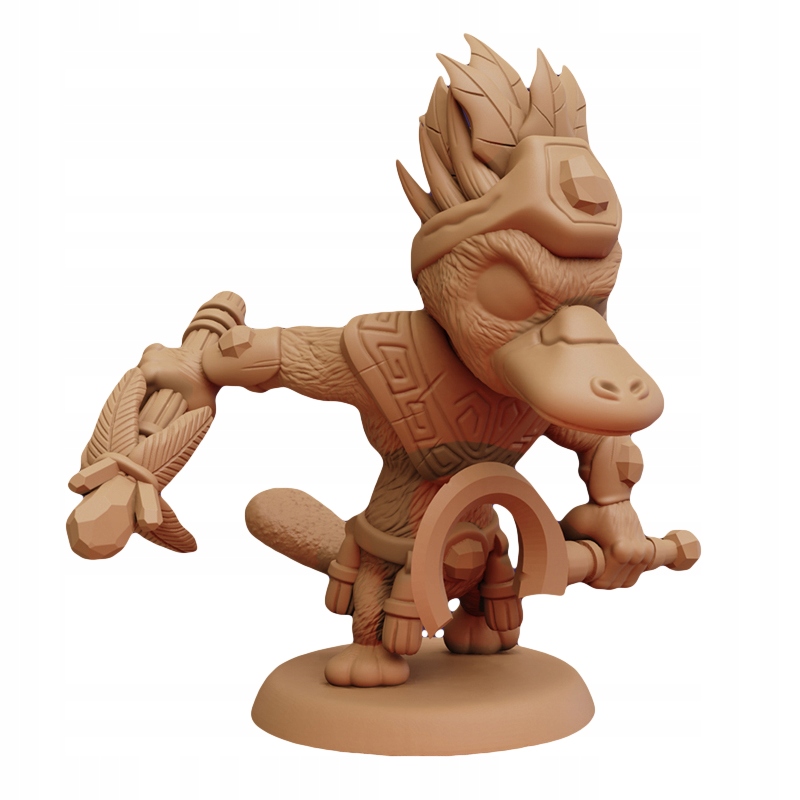 Figurki Dice Head CIBI Platypus Druid RPG