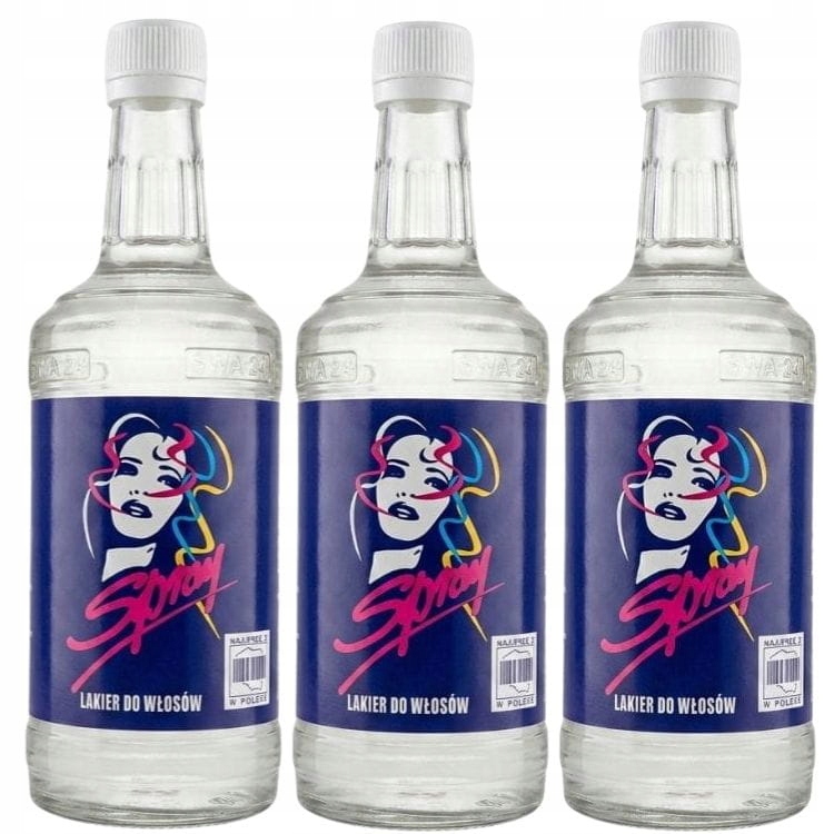 3X Synteza Lechia Originální Fixační Lak Na Vlasy V Lahvičce 500 ML