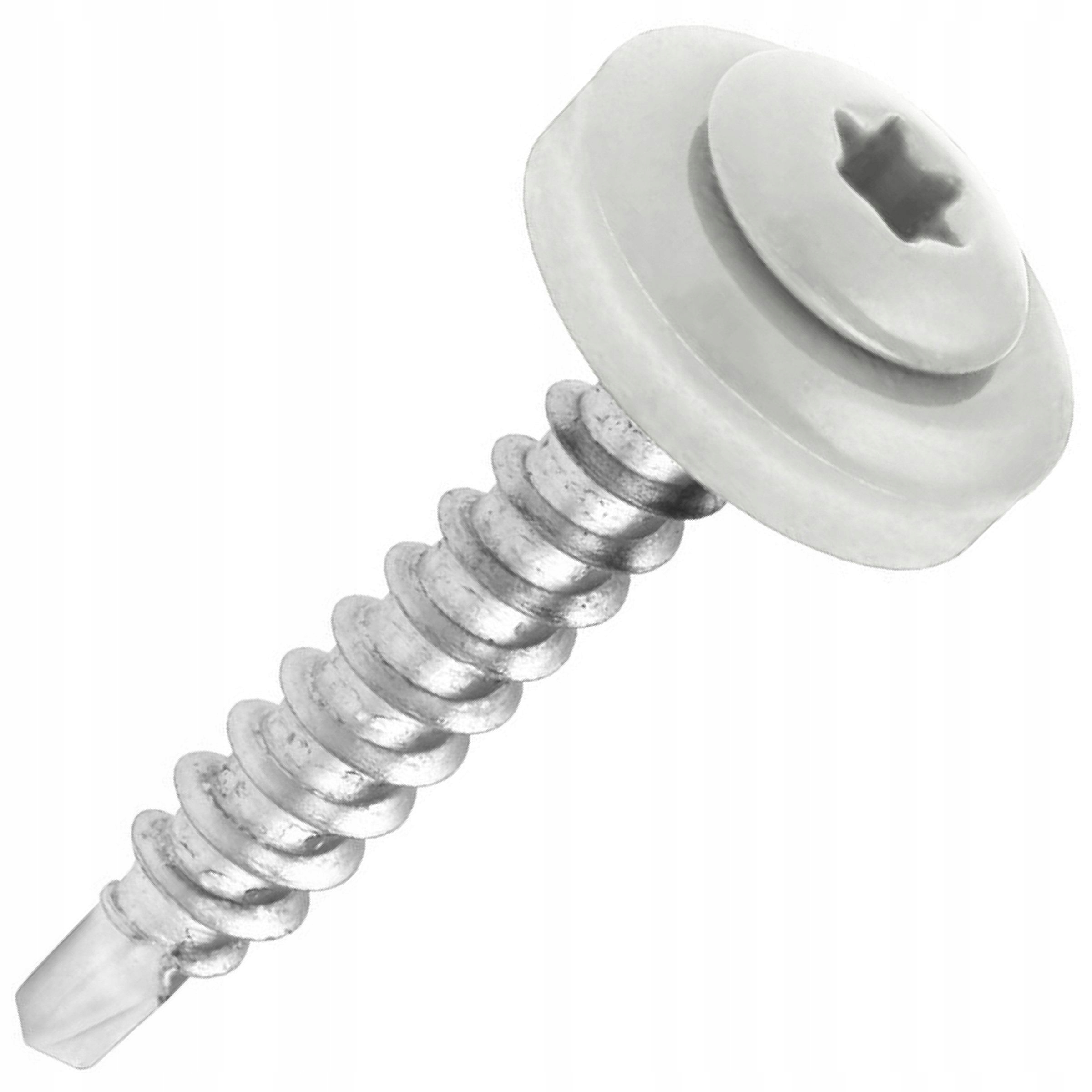 

Wkręt do mocowania blach 250 szt Ral 9010 4,8x35mm