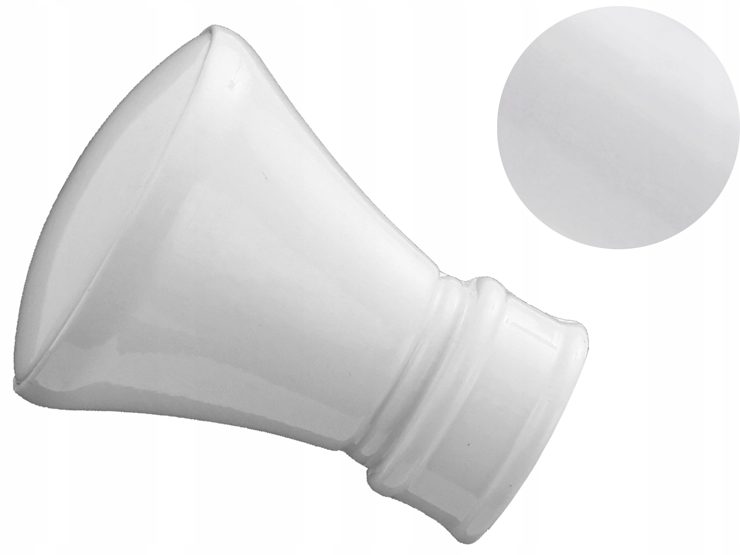 

19 mm Liberty zakończenie do karnisza Biały