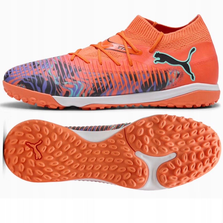 Buty Puma Future 8 Match Creativity Tt 108433-01 40, Pomarańczowy